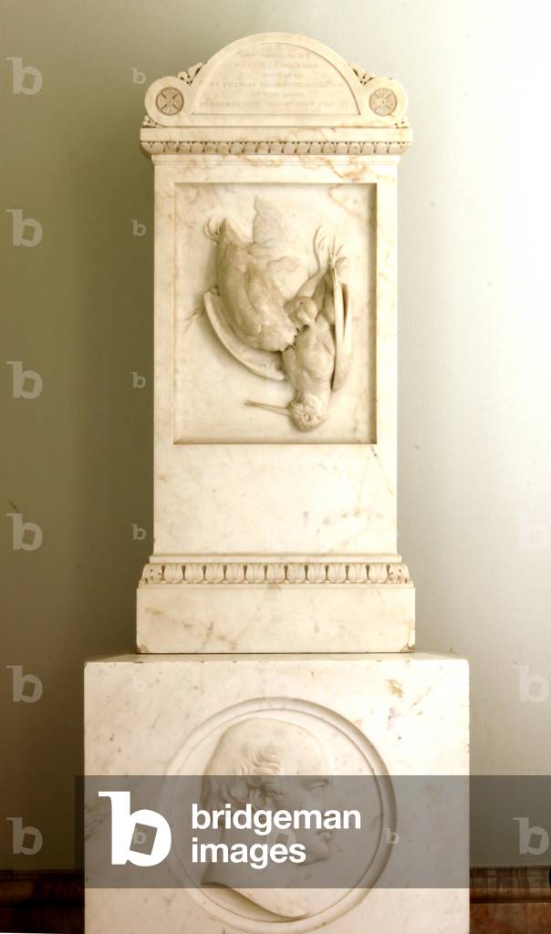 A Carved Memorial, 1834 (marble)
