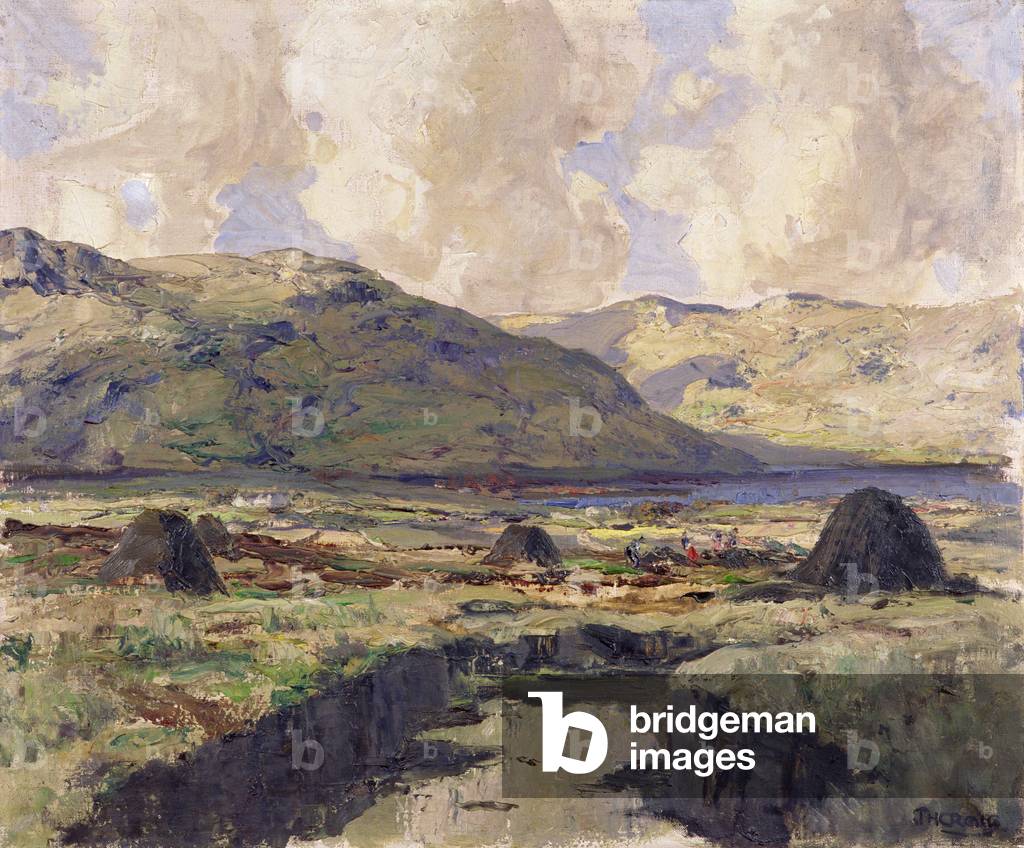 Cloud Shadows, Connemara (olio su tela)