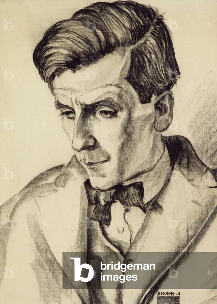 Immagine di Disegno "Austin Clarke", 1931 di Harry Aaron Kernoff