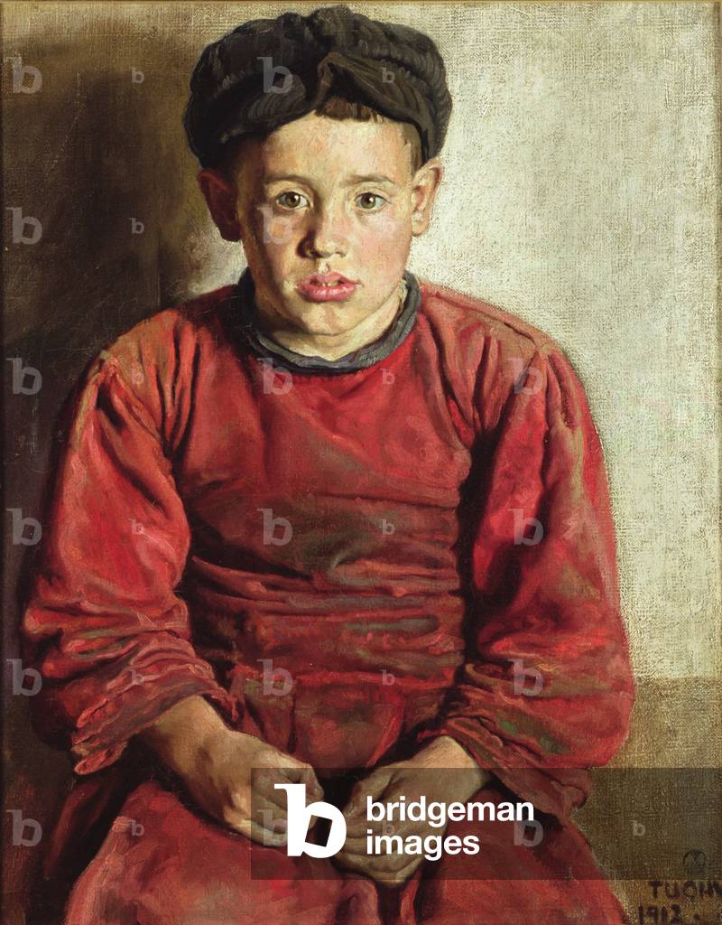 Thady, der Mayo Country Boy, 1912 (öl auf leinwand)