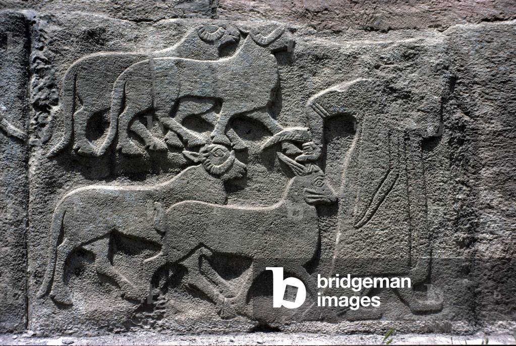 Hittite Rams relief, Alaca, Turkey
