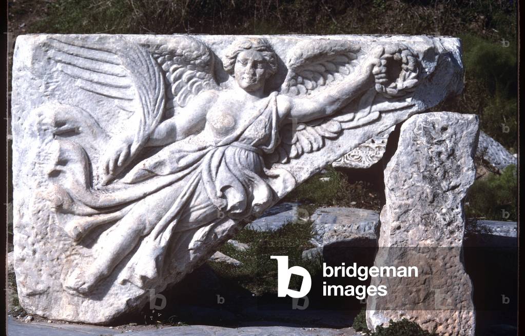 Nike / Victory. High relief. Roman,Ephesus, Turkey