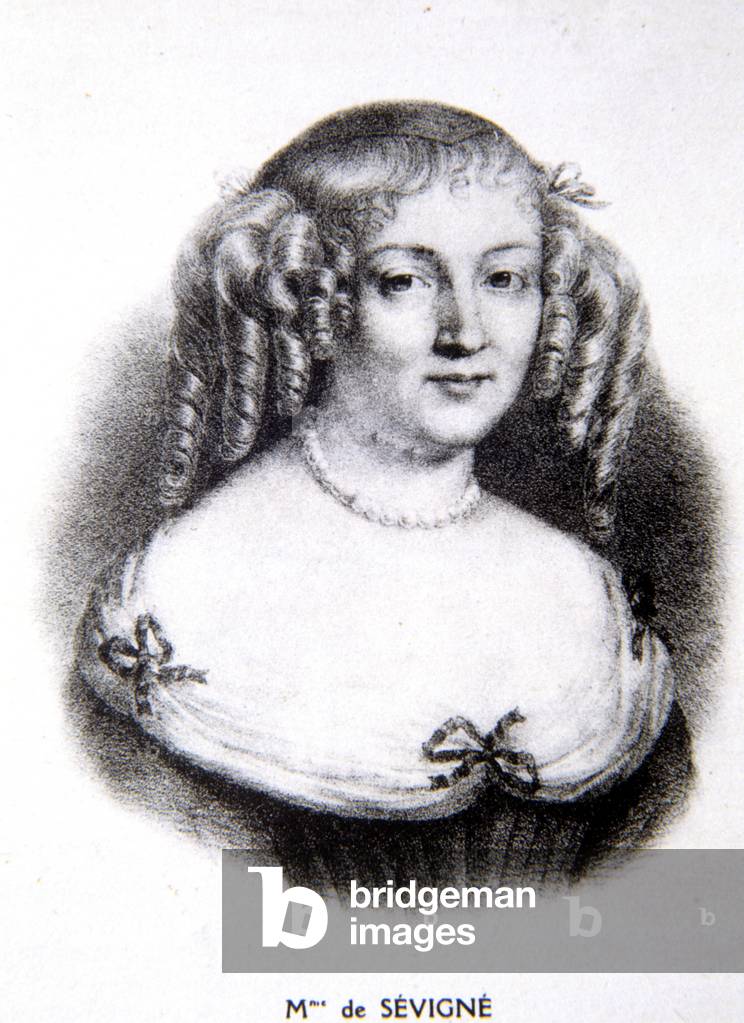 Marie de Rabutin-Chantal, Sevigne, Marquise. 1626-1696. French Writer