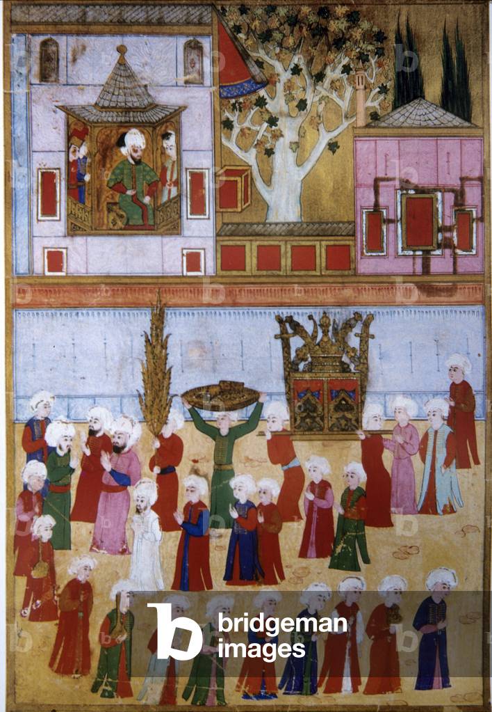 Procession of Bazaar Jewellers, Istanbul, Turkey 1582
