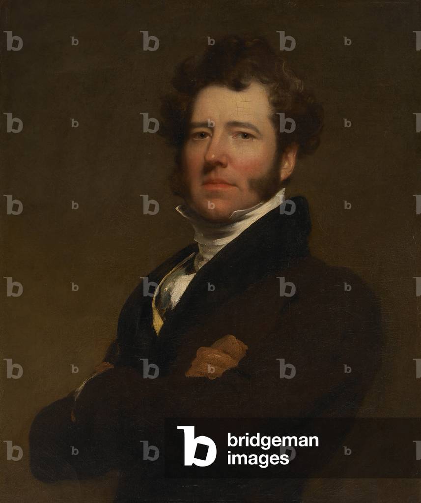 Portrait of a Man, c.1835 (oil on canvas) 