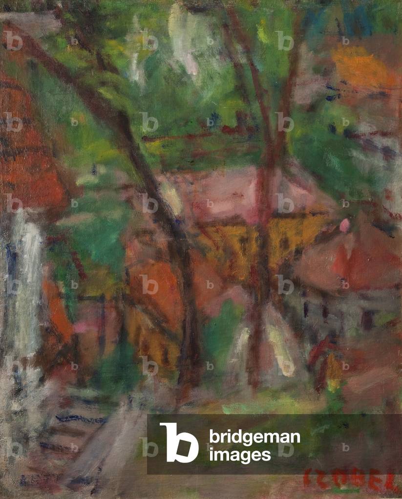 Szentendre, 1963 (oil on canvas)