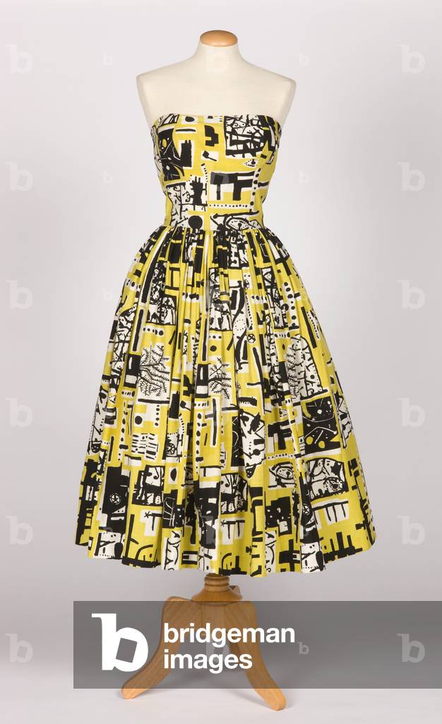 Cocktail Dress by Horrockses Fashion, c.1953 (textile)