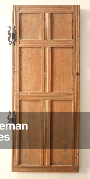 Door, from Ipswich, Massachusetts, 1650-75 (oak & iron)