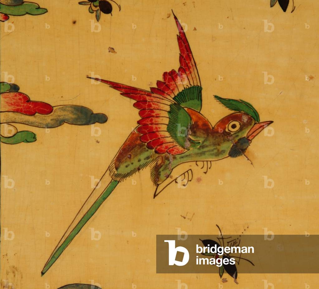 The Witcombe Cabinet, c.1697 (japanned and silvered wood) 