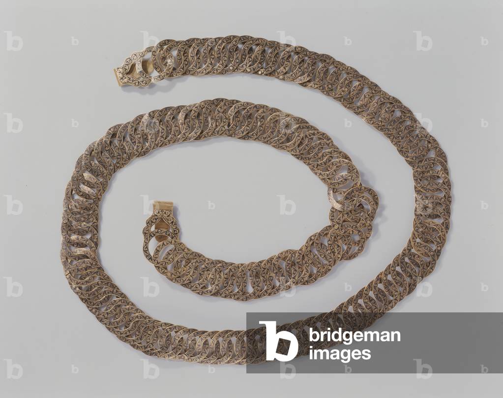 Kette, erste Hälfte des 17. Jahrhunderts (Gold & Niello)