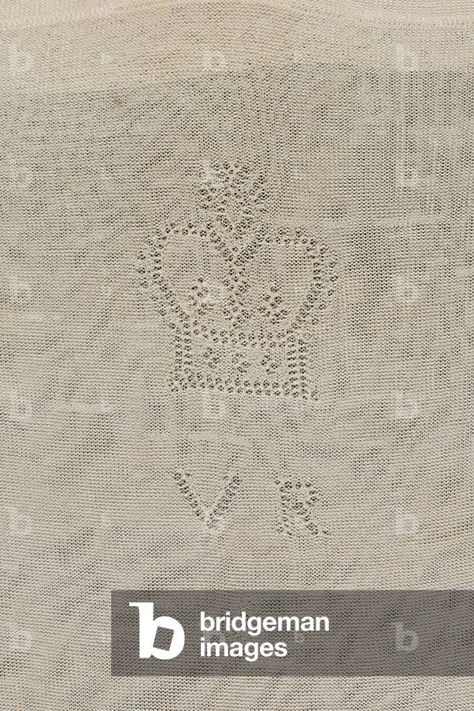 Queen Victoria's cream silk stockings