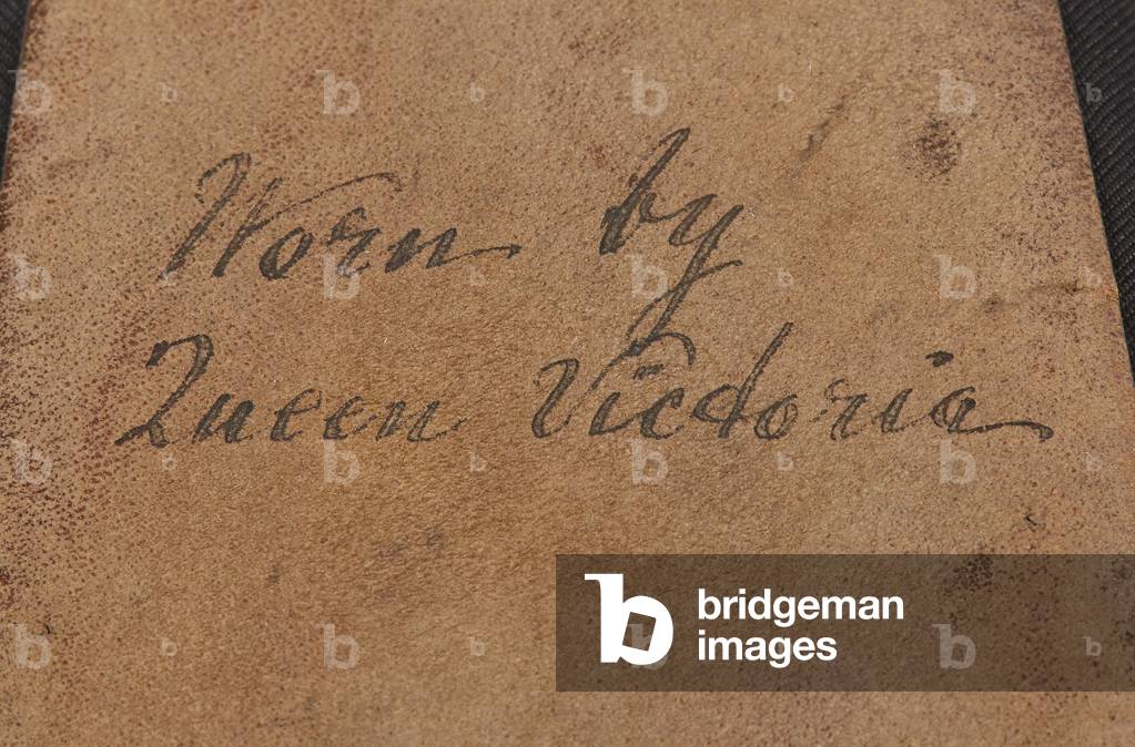 Queen Victoria's black satin shoes, by Gundry & Sons