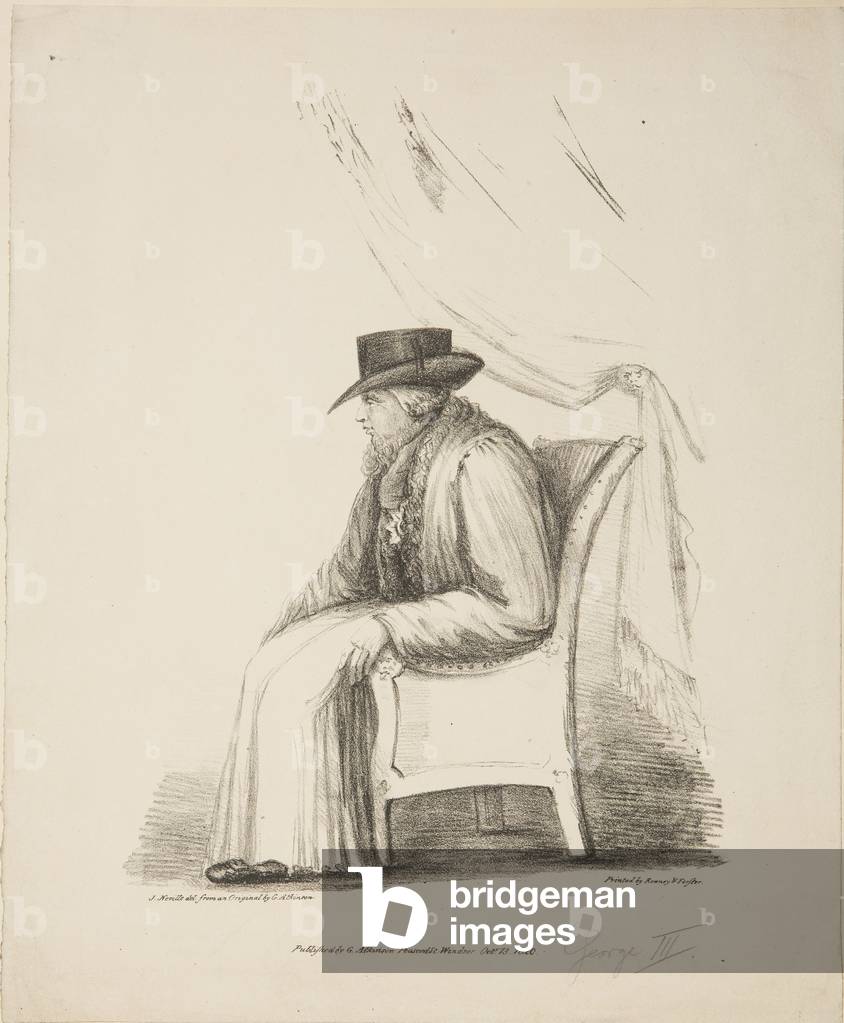 George the Third, 1820 (litho)
