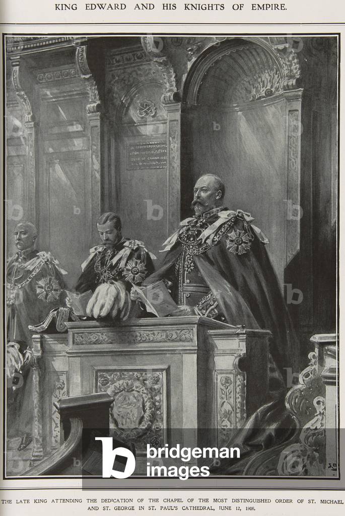 King Edward VII and his Knights of Empire, 1906