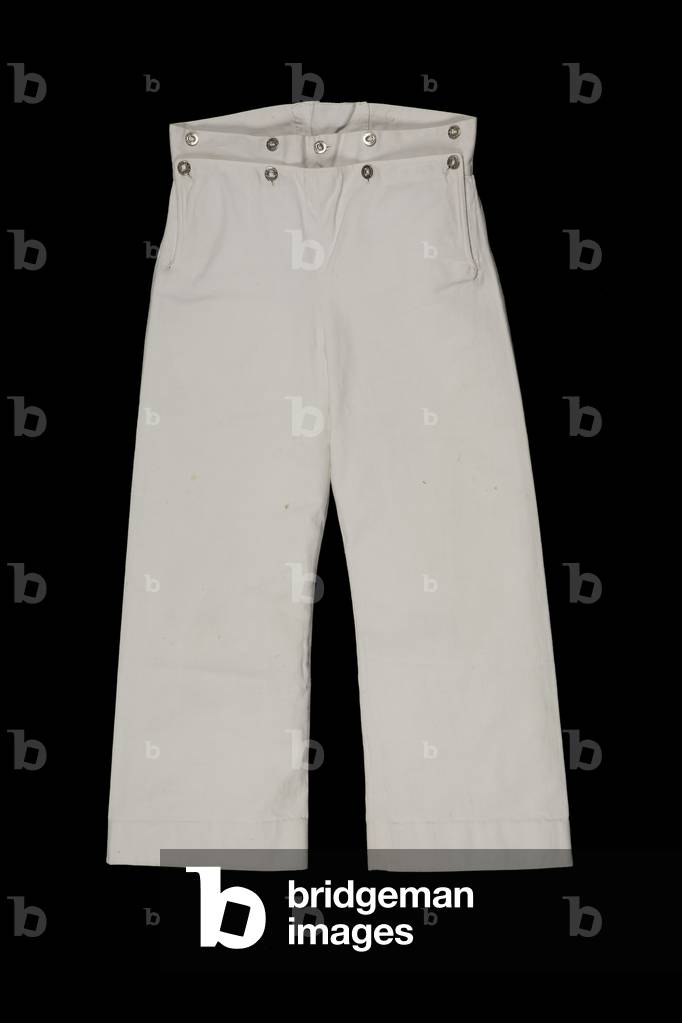 Royal sailor suit trousers, early 20th century (textile)