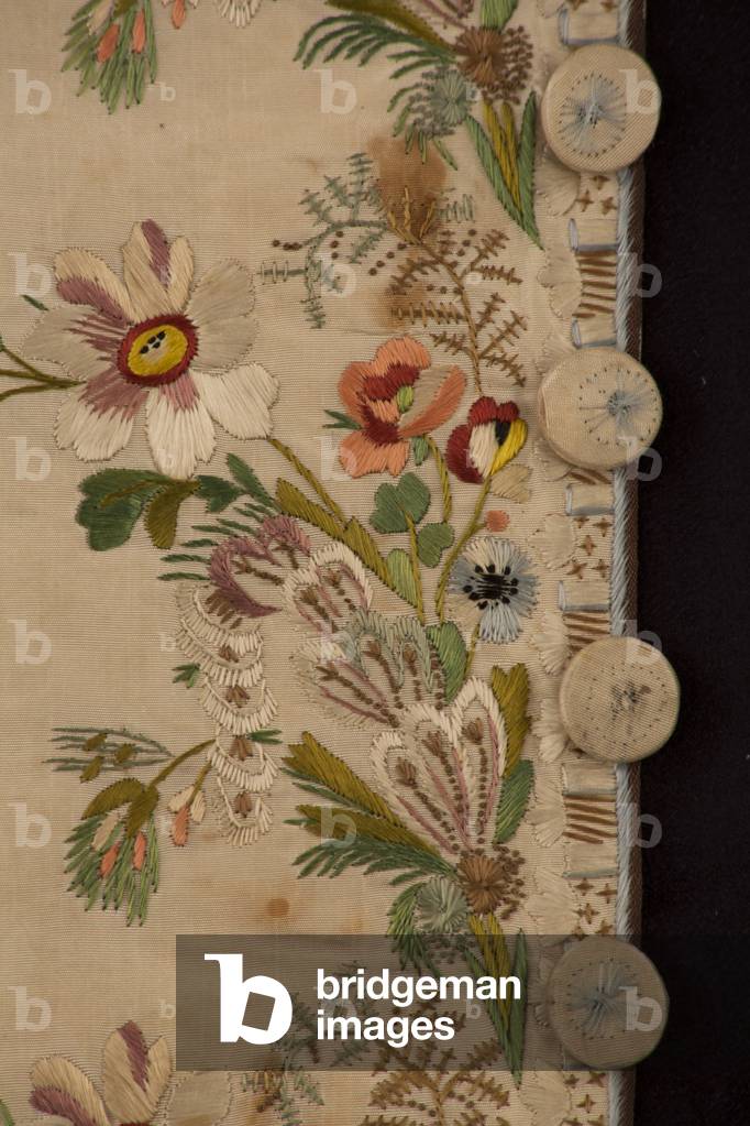 Gentleman's waistcoat, c.1760-80 (silk)