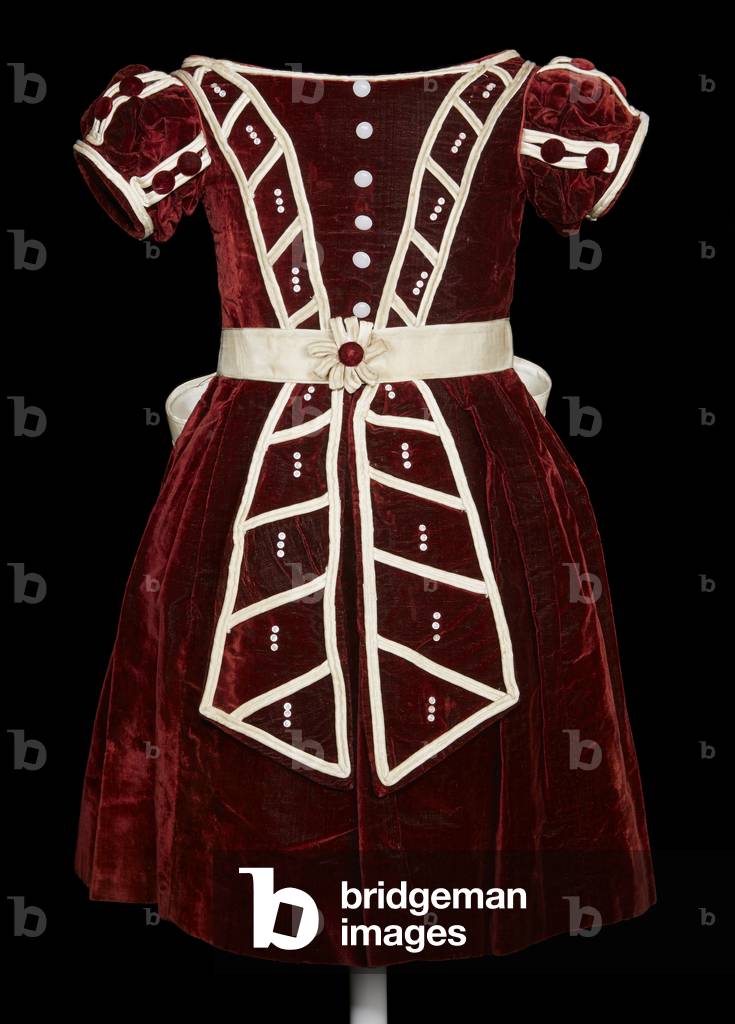 Child's commemorative dress, 1863