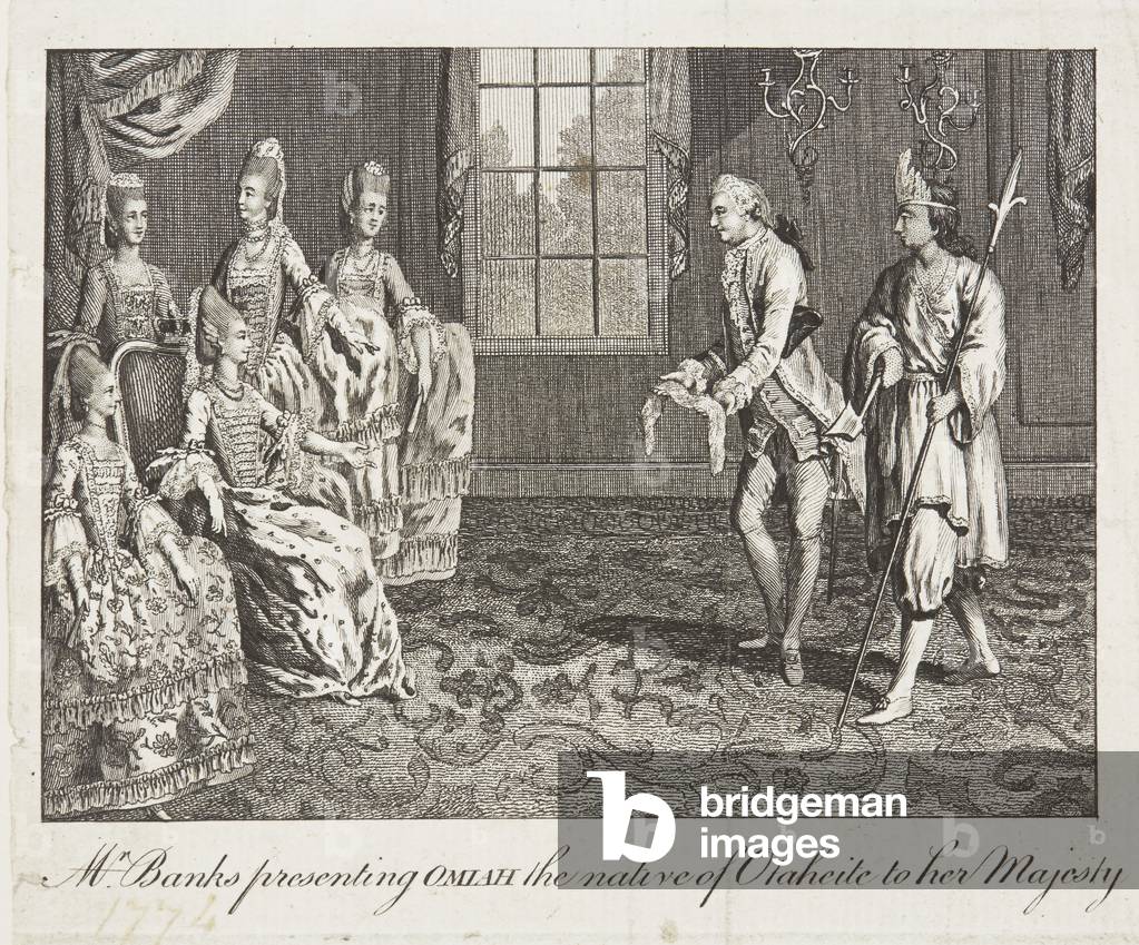 Mr Banks, Omiah and Queen Charlotte