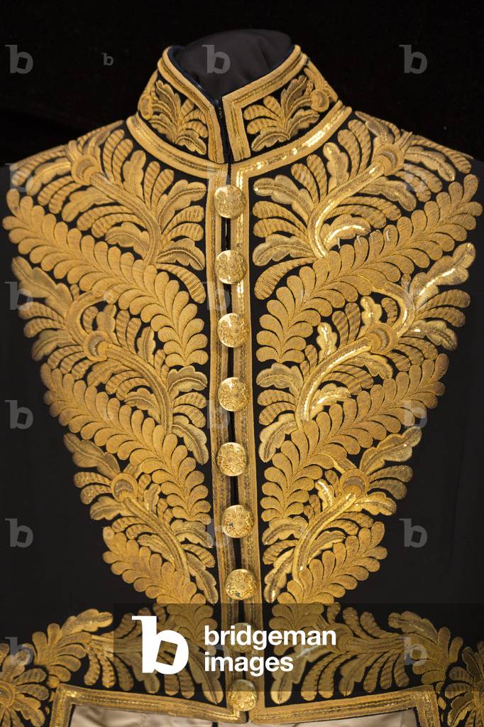 Gentleman's coatee, 1936 (textile & gold thread) (see also 2966384)