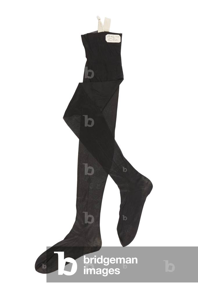 Queen Victoria's black silk stockings