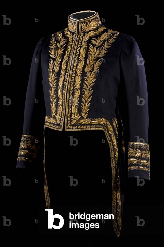 Court dress coatee, pre 1918 (textile) (see also 2624385)