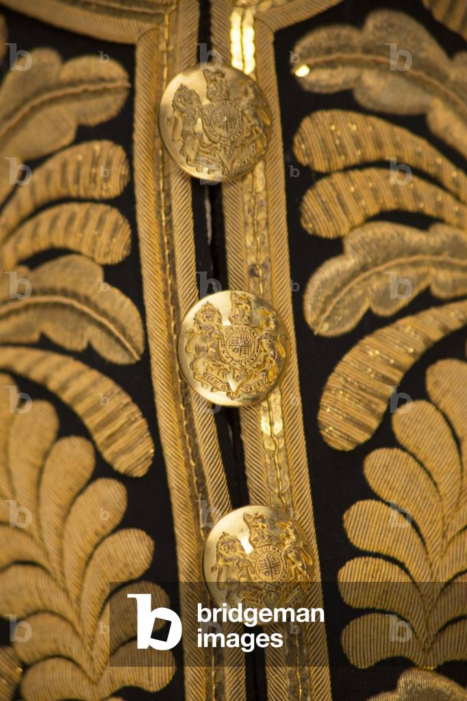 Gentleman's coatee, 1936 (textile & gold thread) (see also 2966383)