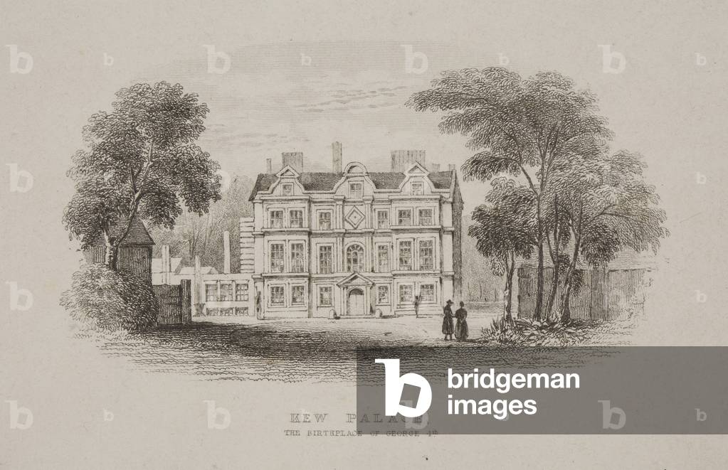 Kew Palace, mid-19th century (print)
