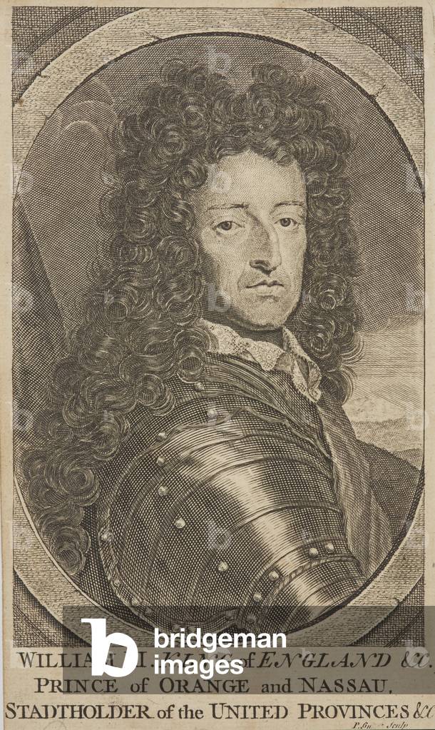 King William III, c.1689-1702 (engraving)