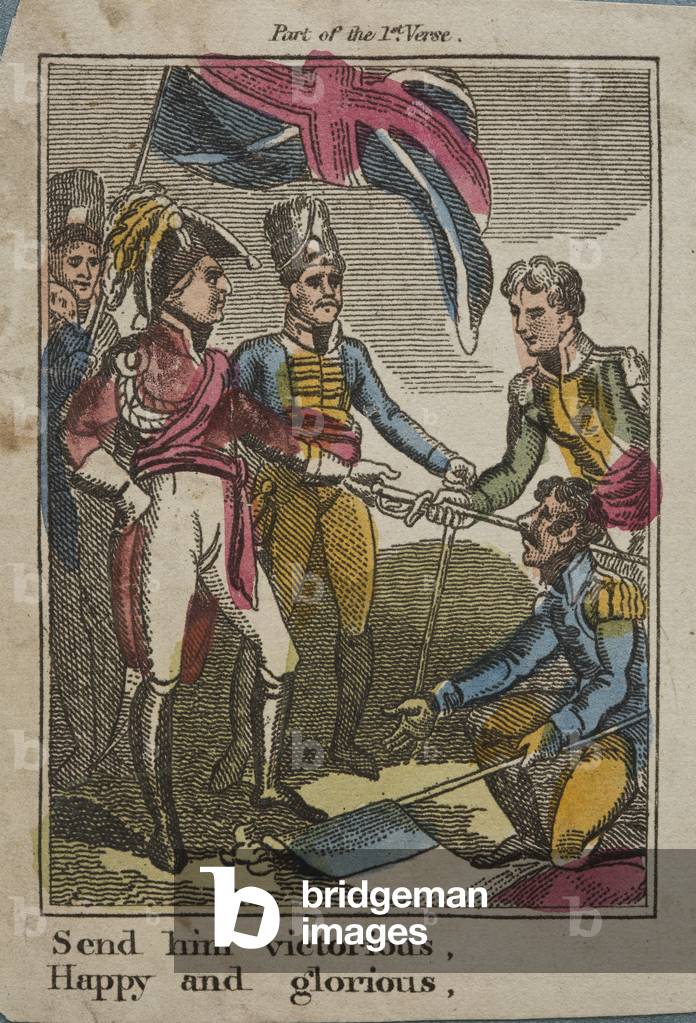 God Save the King, c.1810 (coloured engraving)