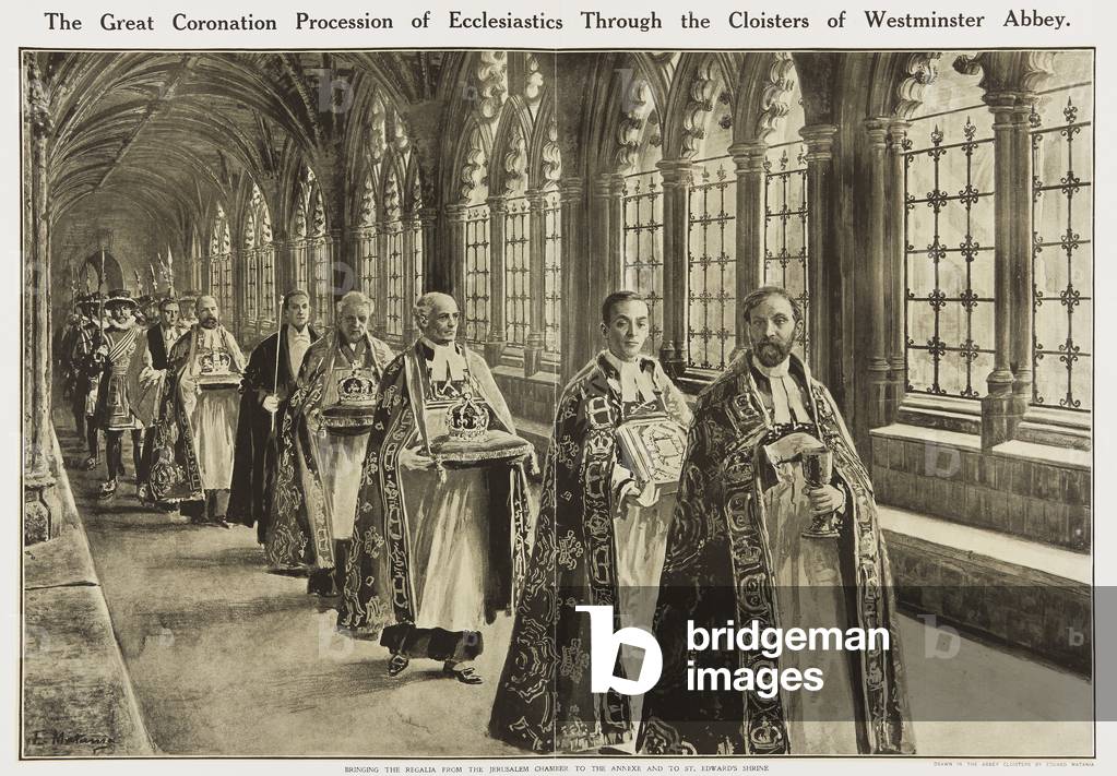 The Great Coronation Procession of Ecclesiastics, 1911