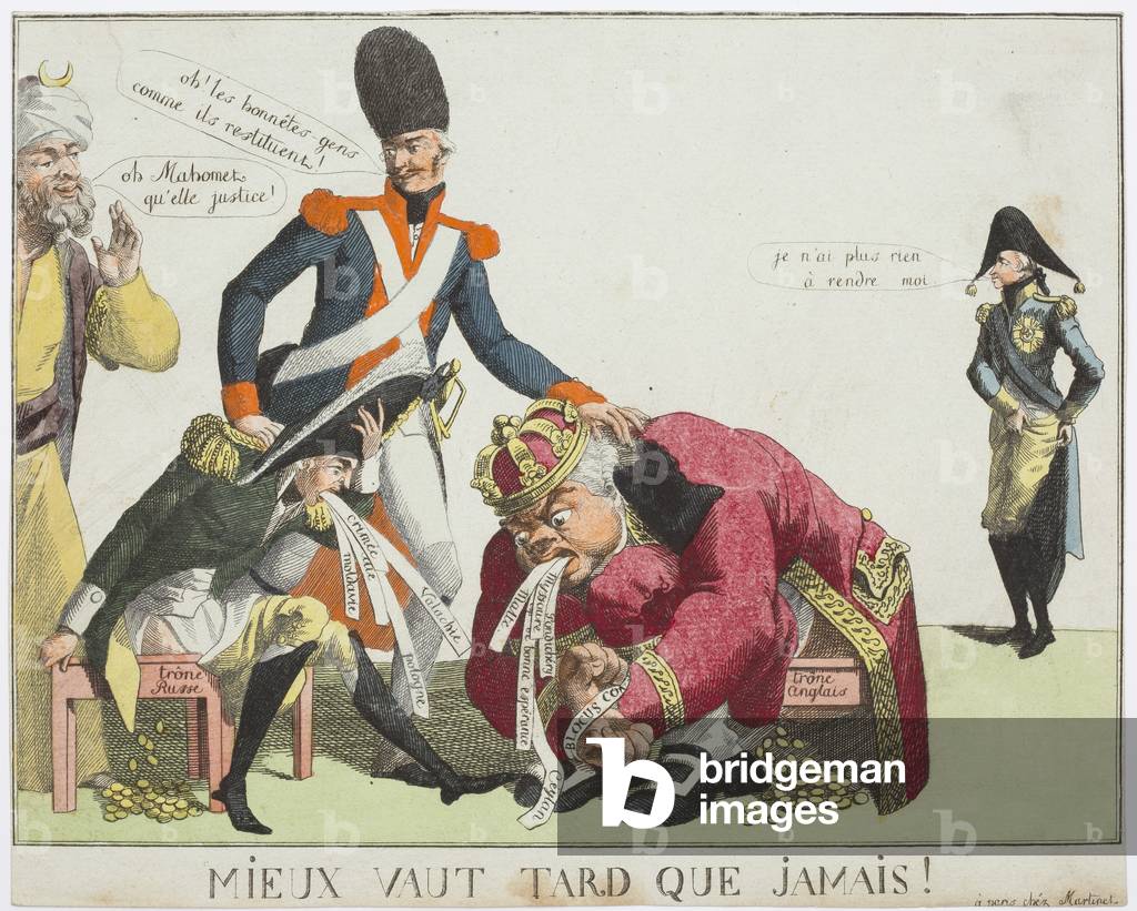 Mieux vaut que jamais, c.1803-4 (coloured engraving)