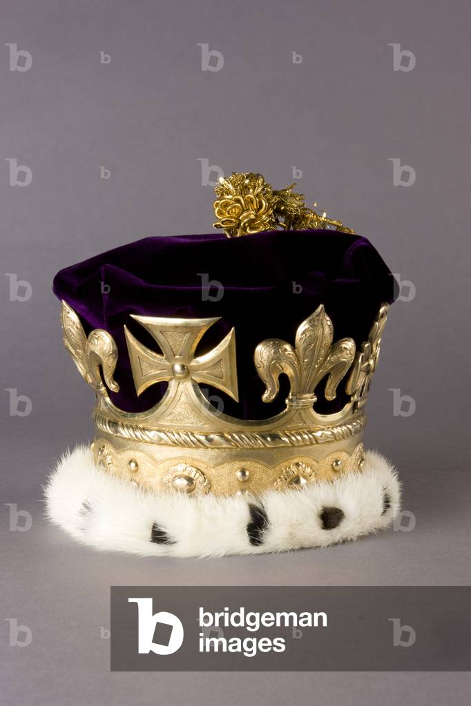 Princess Patricia's coronet, 1902 (metal, fur & velvet)