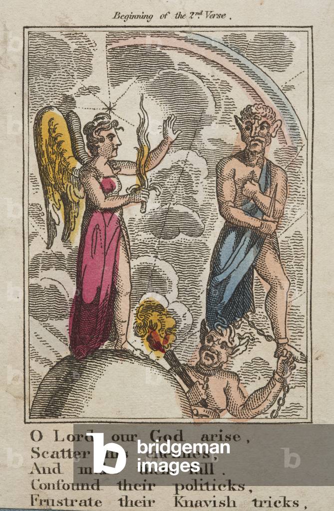 God Save the King, c.1810 (coloured engraving)
