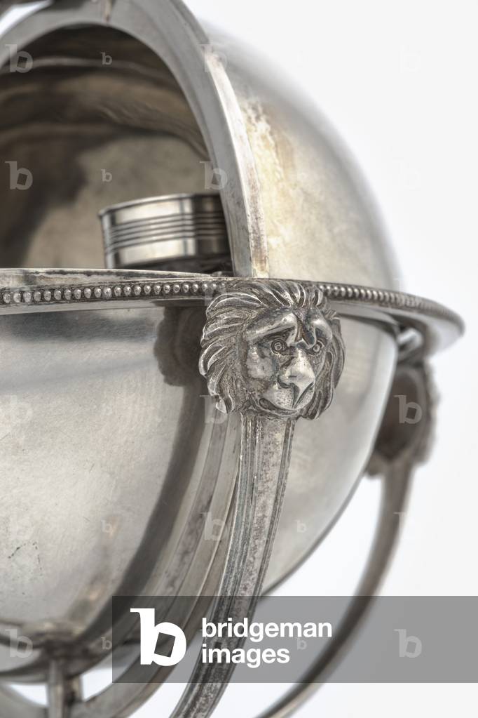King George III 'Globe' inkstand, 1800 (silver)