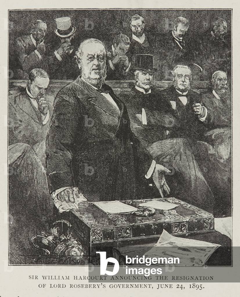 Sir William Harcourt in Parliament, 1895