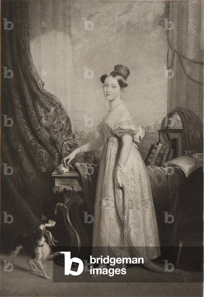 Princess Victoria, c.1833 (litho)