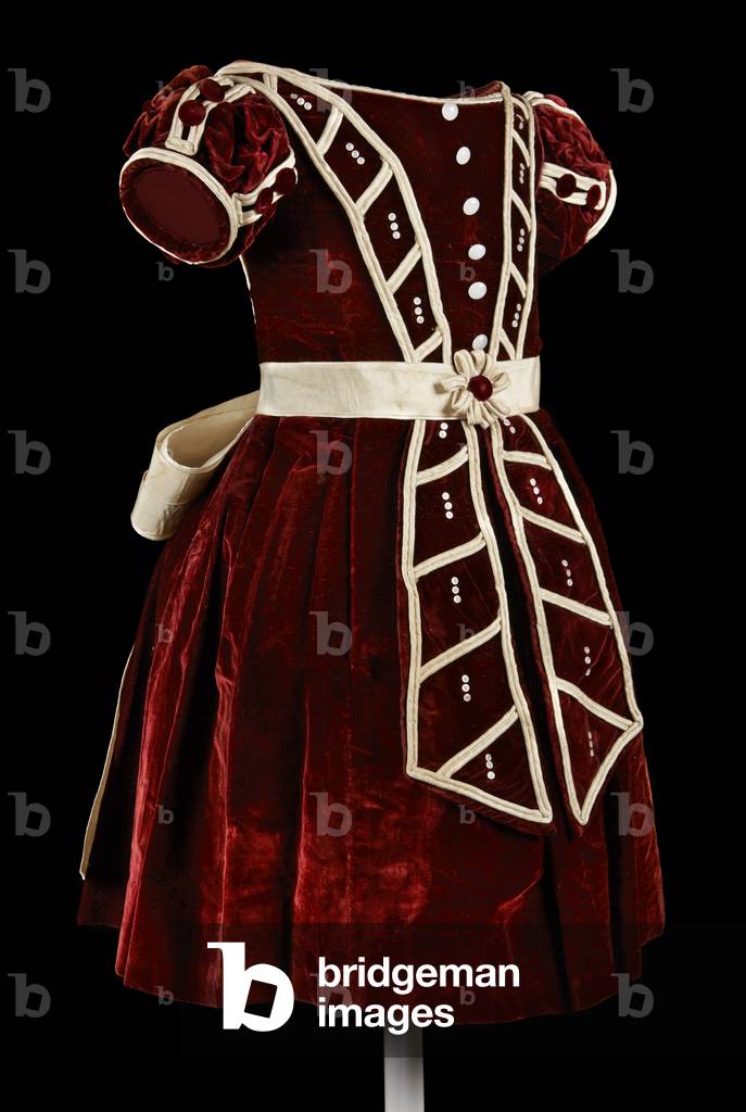 Child's commemorative dress, 1863