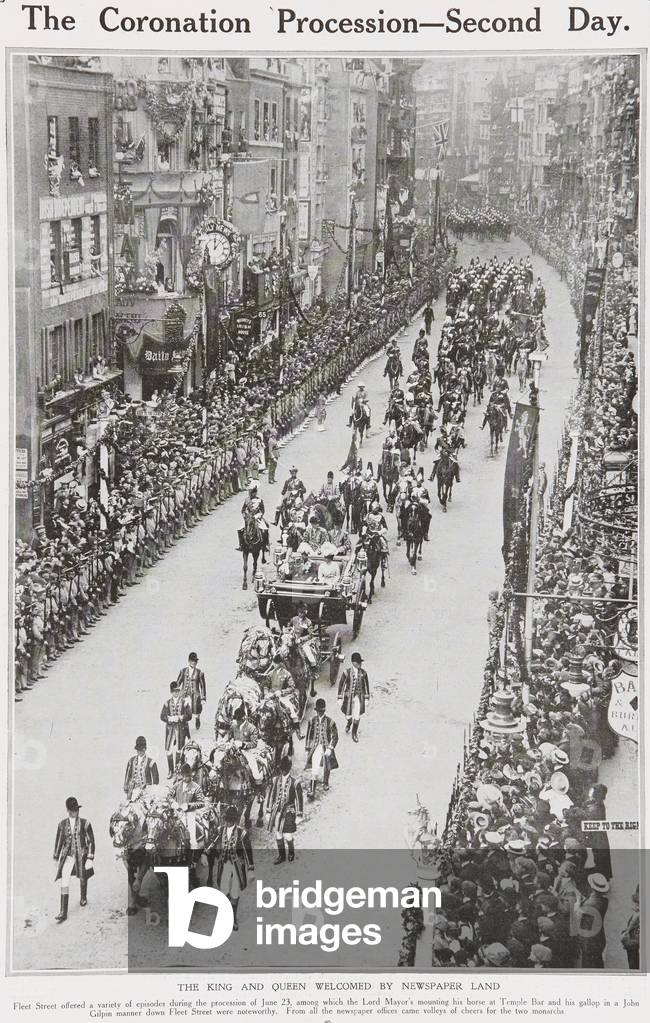 King George V's coronation procession, 1911