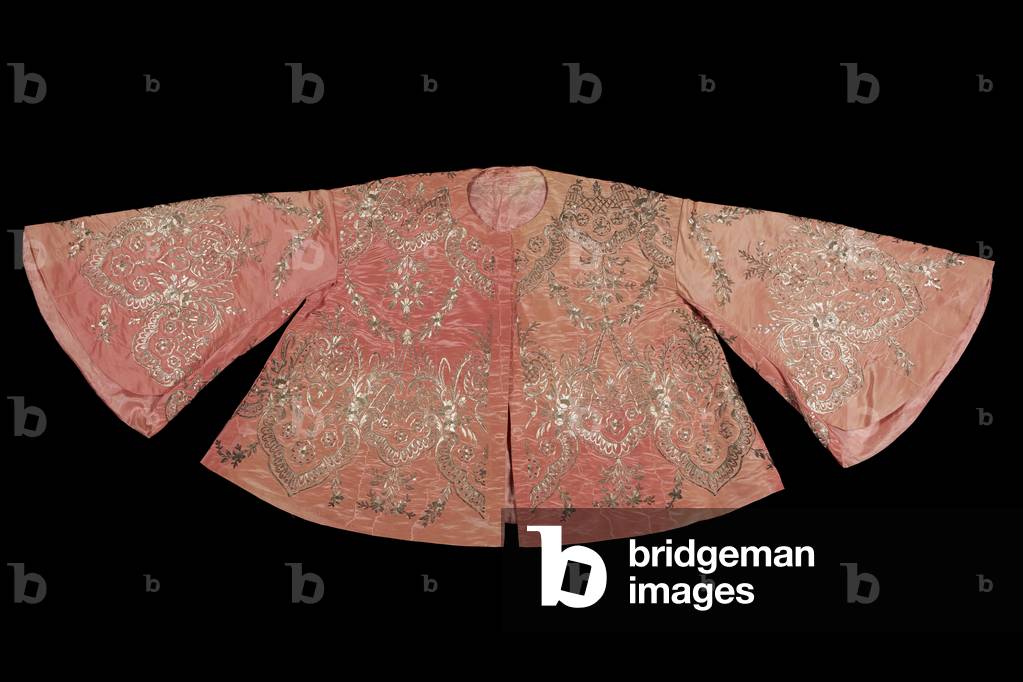 Queen Victoria pink silk jacket (textile)