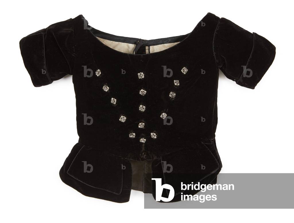 Bodice worn by Albert Edward, Prince of Wales, 1840-49
