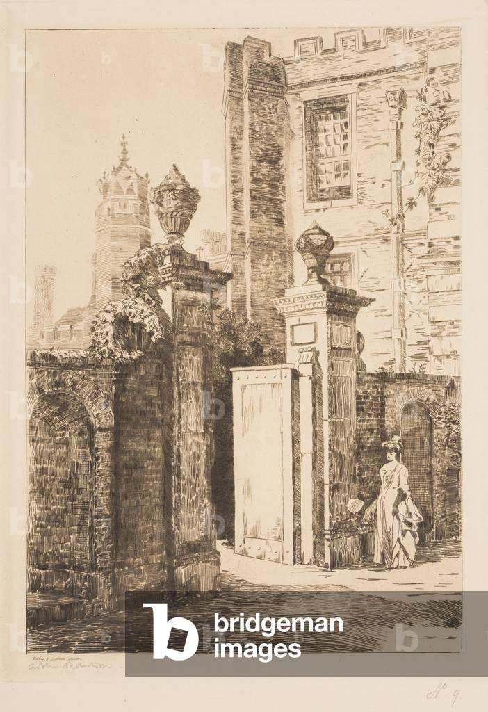 Entrance to the Pond Gardens