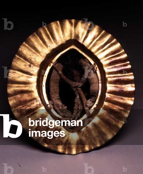 Samurai Helmet, Japanese (lacquer and gilt) (see also 137110)