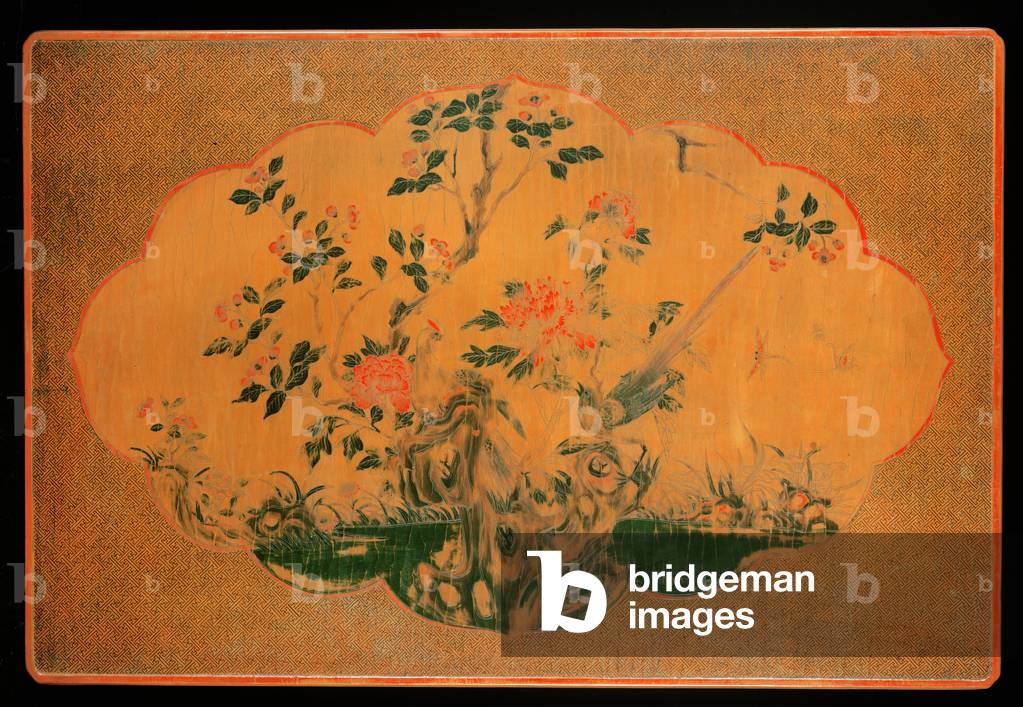 Table top, Kangxi period (1662-1722) (lacquered wood and hemp cloth) (see also 272133)