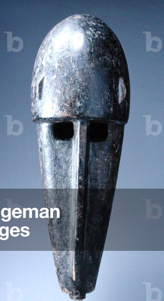 Bambara Mask, from Burkina Faso (wood)
