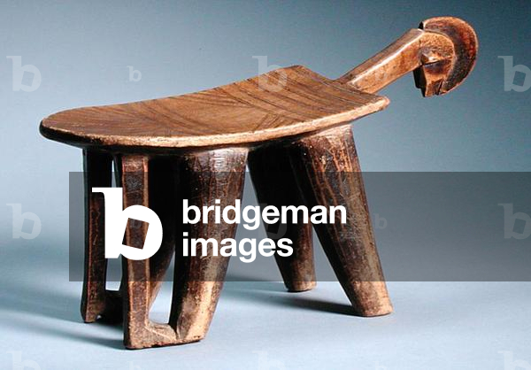 Bwa Sedile per una donna, da Burkina Faso (legno) (vedi anche 186333)