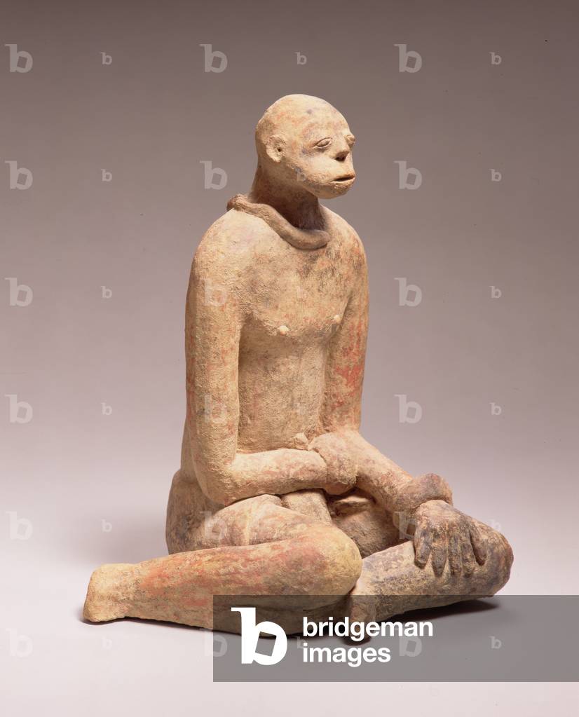 Image de Sculpture représentant Figure assise