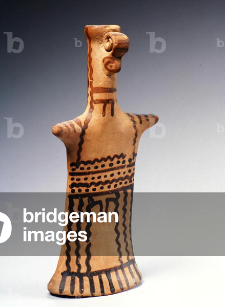 "Boäotische Figur “Papaden” (Terrakotta)", 06-. Jahrhundert von Greek school