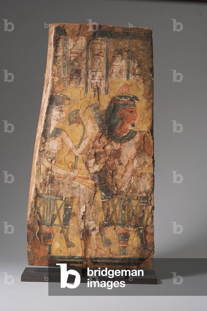 Pannello sarcofago, Terzo Periodo Intermedio (legno verniciato) (vedi anche 234374)