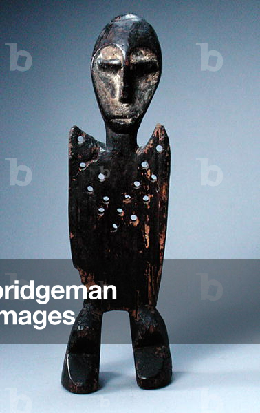 Figure, Lega culture, from Democratic Republic of Congo (wood)