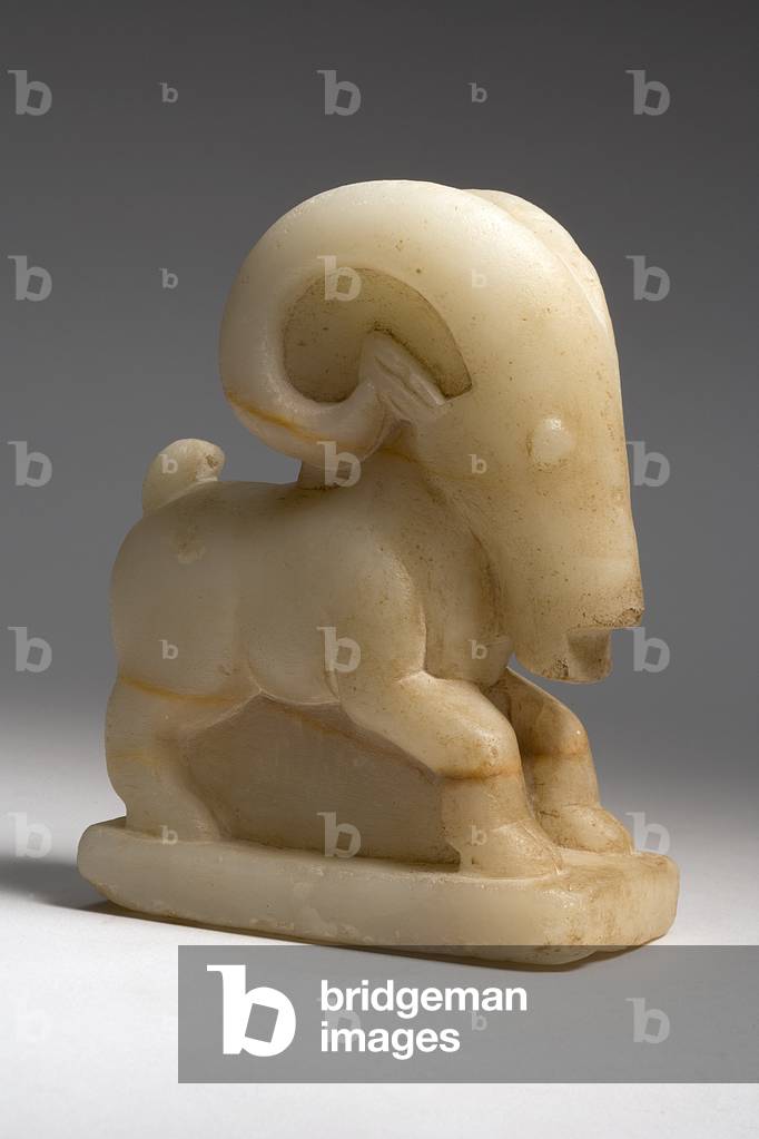 Ibex, c.1st century AD (alabaster)